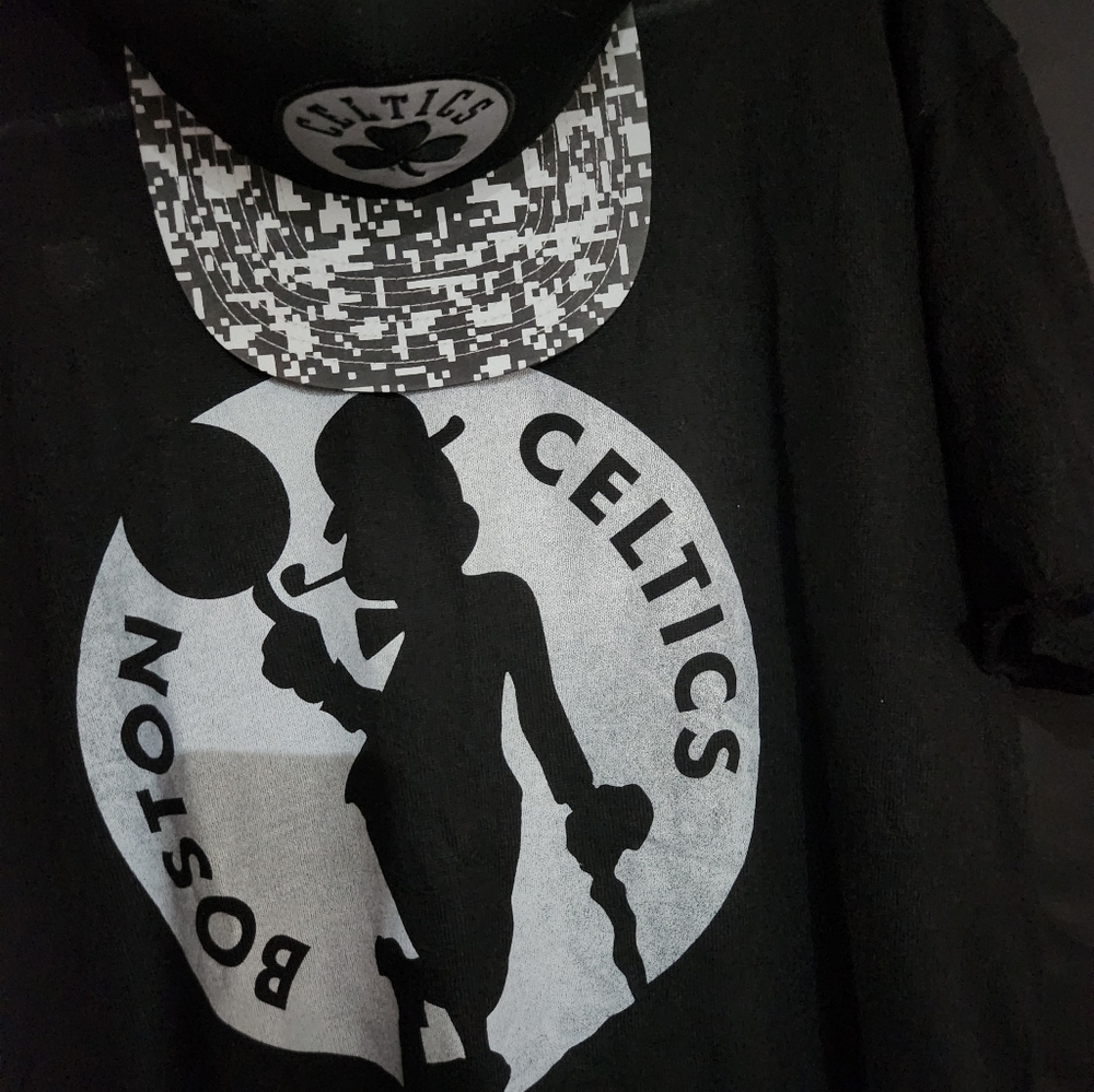 Short sleeve cashmere barneys boston celtics xl fitted